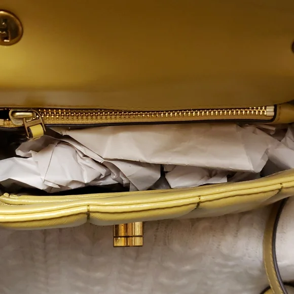 Tory Burch Kira Quilted Small Satchel - Picture 9 of 12